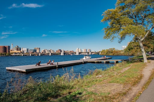 Charles River Esplanade in Boston