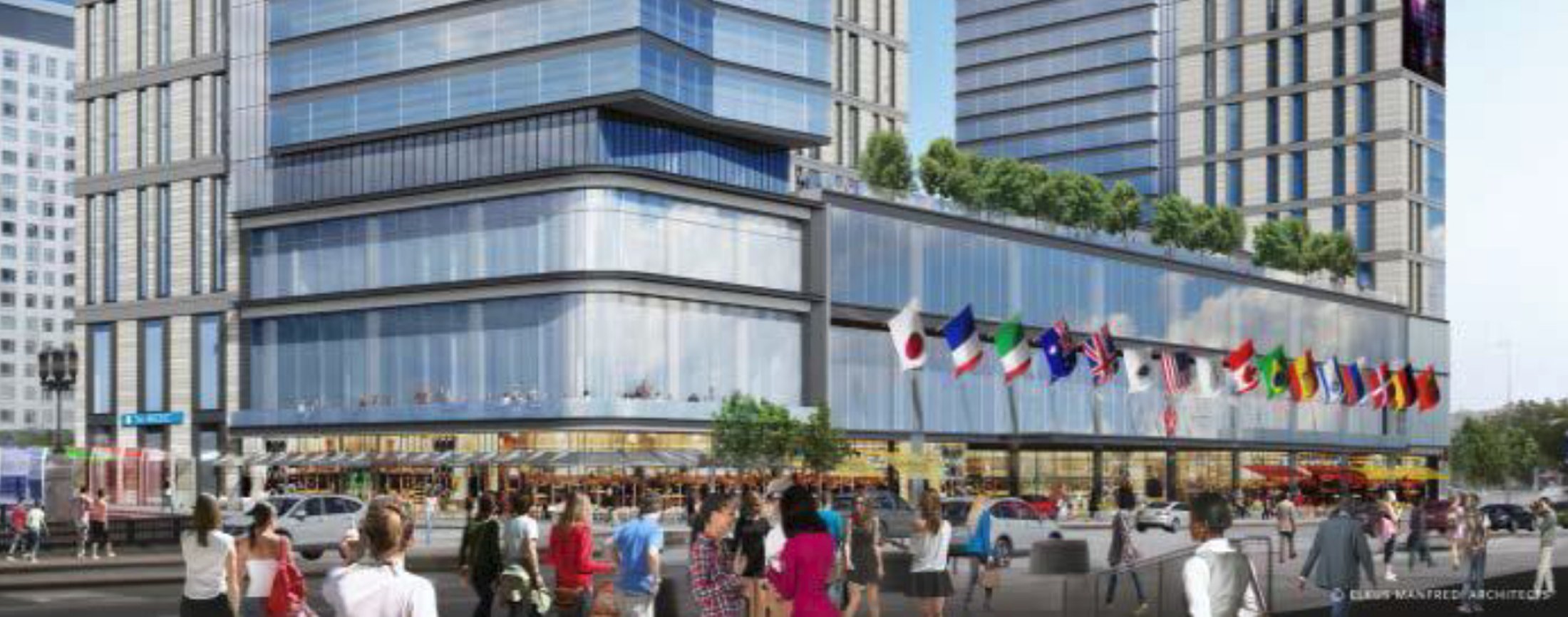 Full-Service Omni Hotel to be Built Across the Street from the BCEC