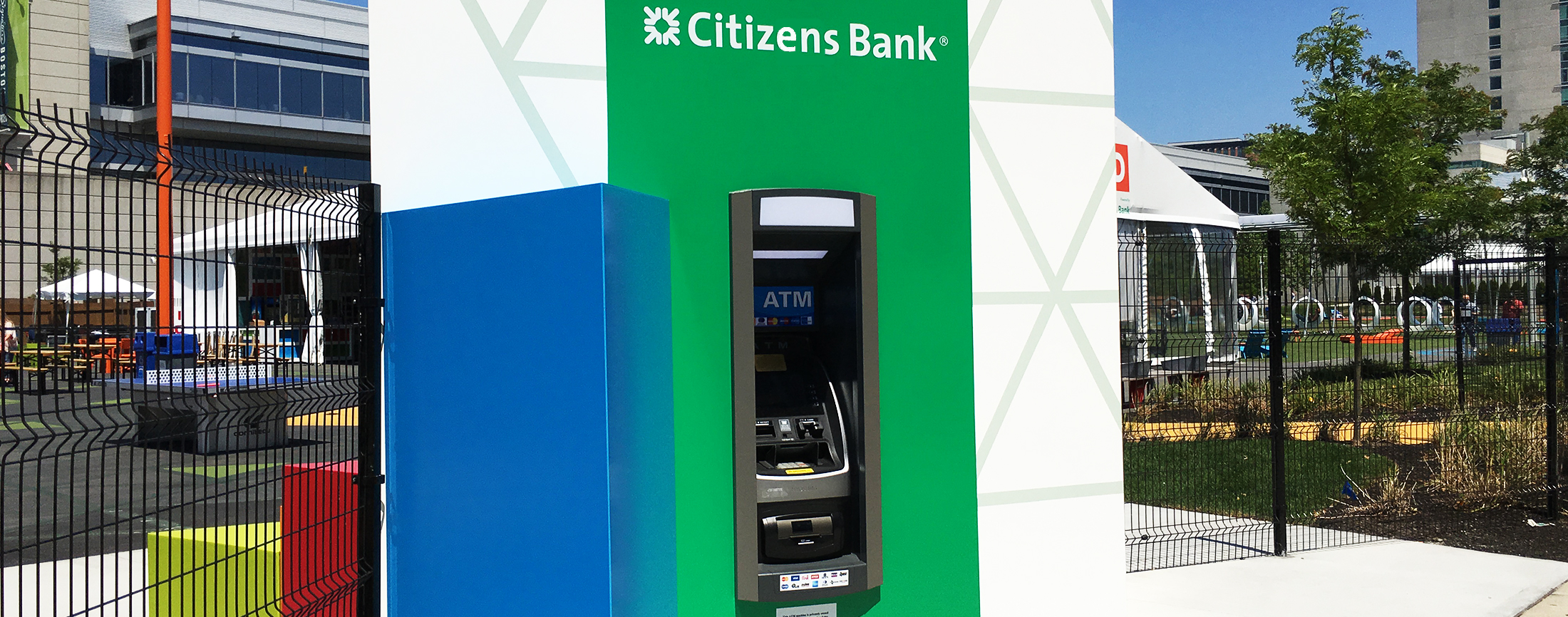 The Lawn On D: Citizens Bank Opens Kiosk at One of "Boston's Best"