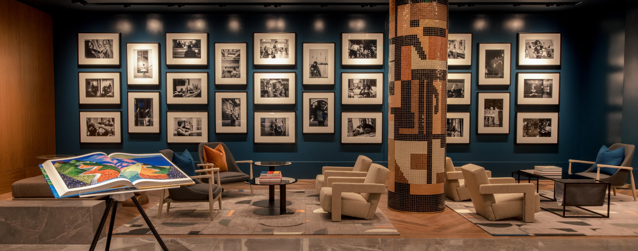 Inside the New Omni Boston Hotel at the Seaport