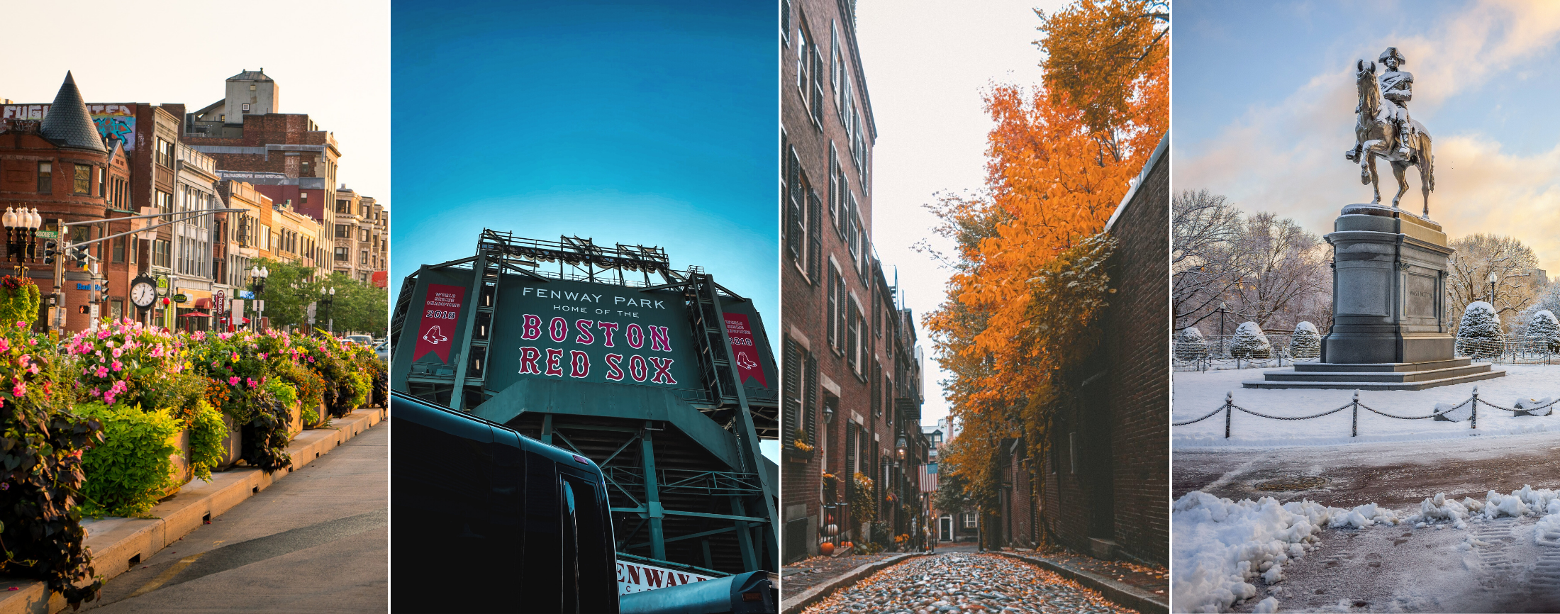 Boston Through the Seasons