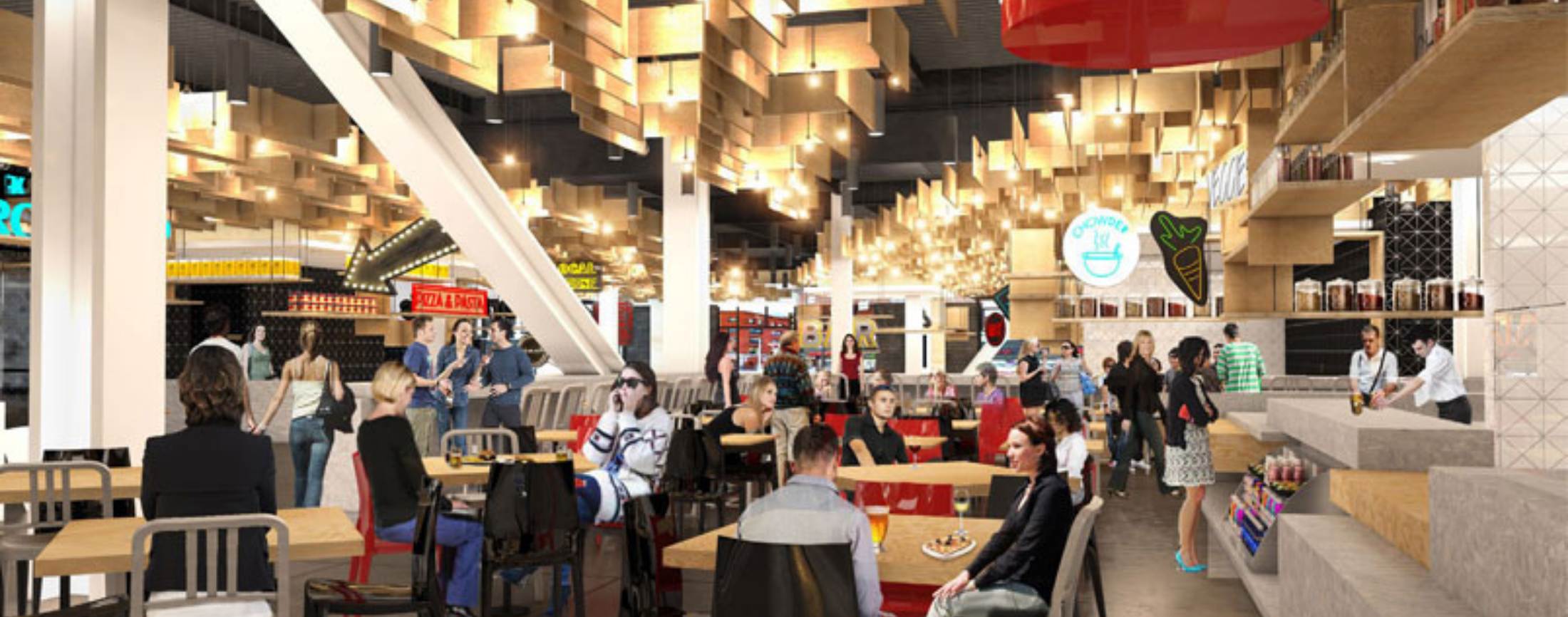 The Newest Addition to Boston’s Culinary Scene: Food Halls