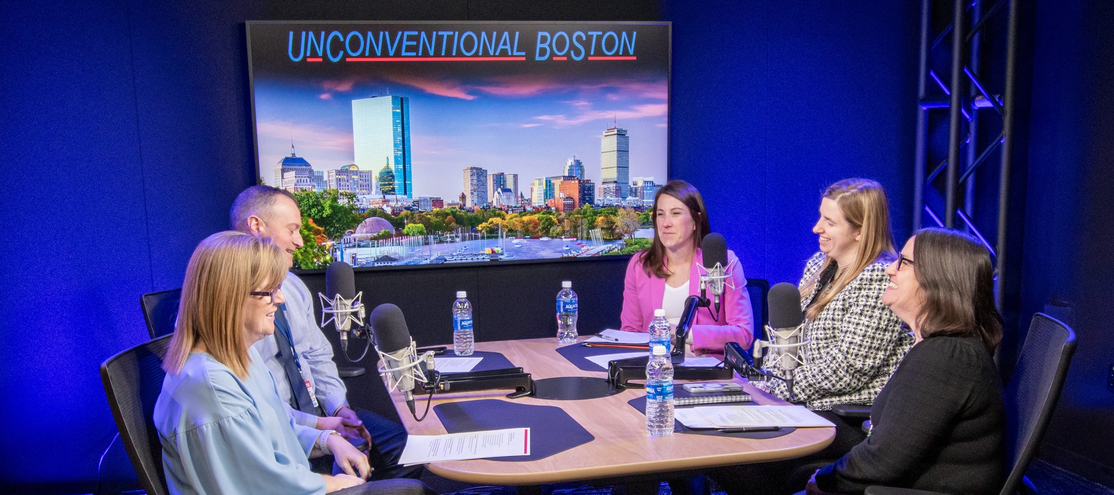 Behind the Scenes of the UnConventional Boston Podcast Studio